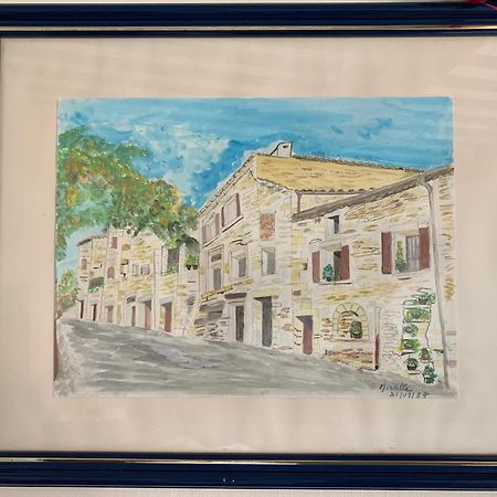 ホテル La Sarrasine Villes-sur-Auzon エクステリア 写真