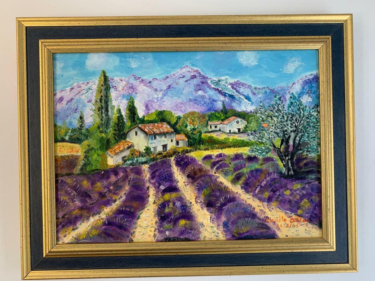 ホテル La Sarrasine Villes-sur-Auzon エクステリア 写真